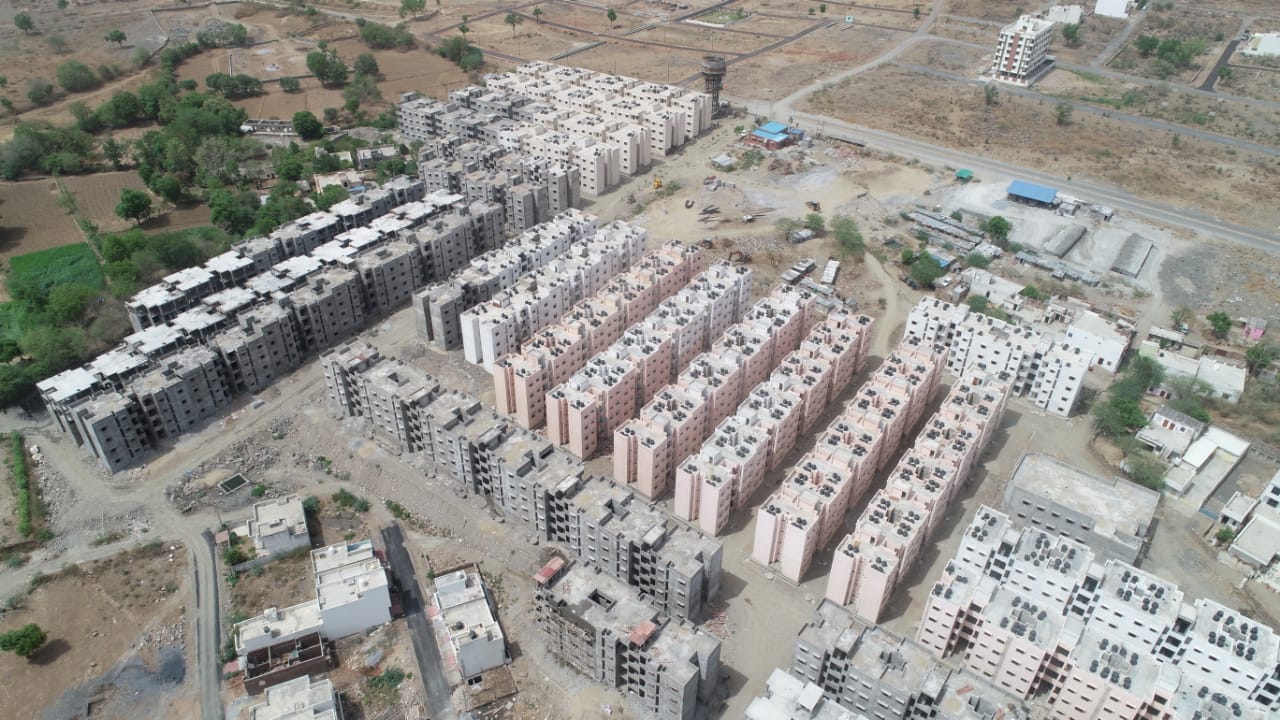 PMAY Urban affordable housing complex in Udaipur