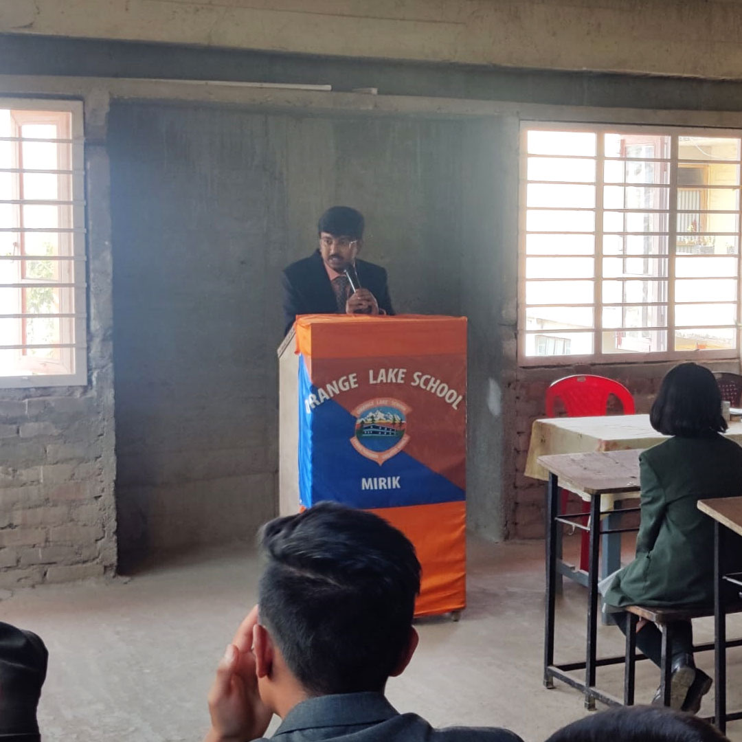 Orange Lake School classroom in Mirik