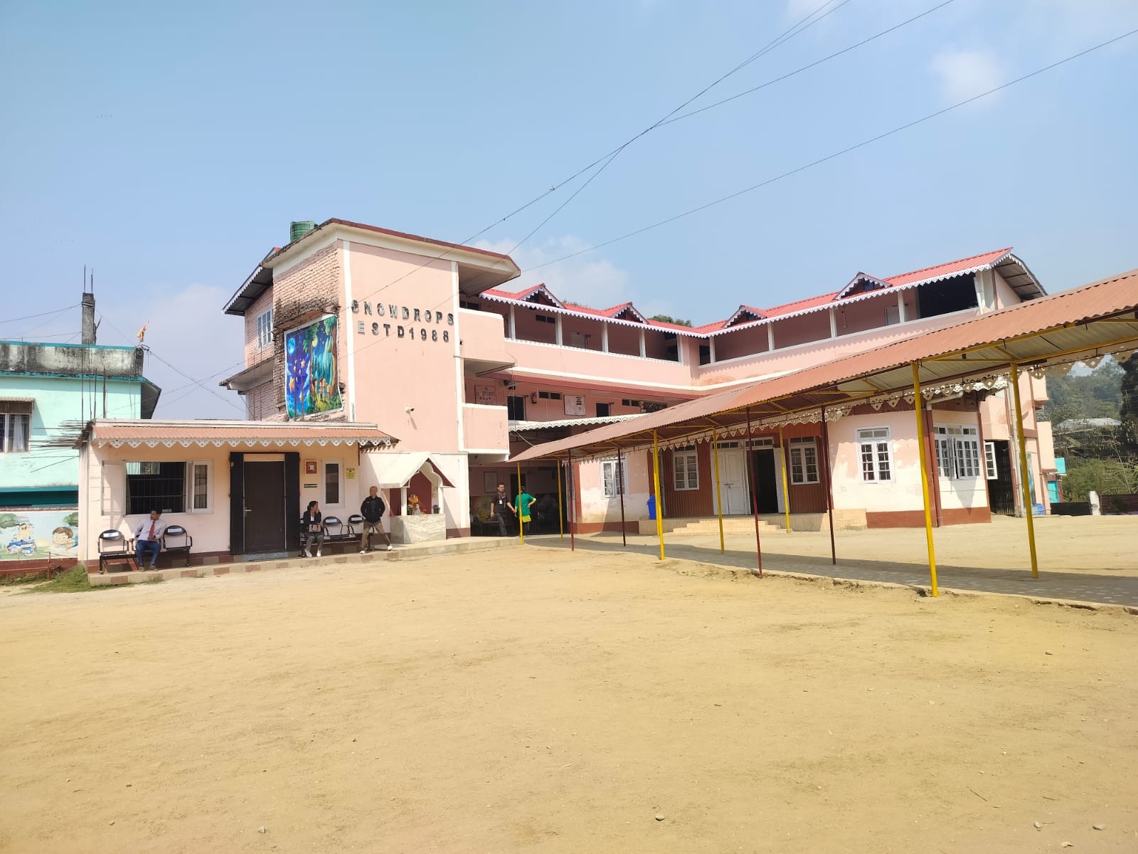 Snowdrops School building in Mirik